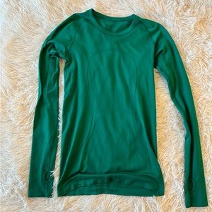 lululemon Swiftly Kelly green long sleeve 6